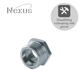 Gegalvaniseerde verloopring 1”x 1/2”