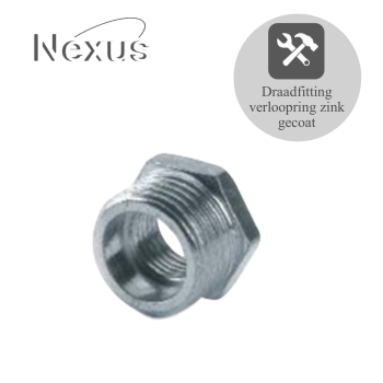 Gegalvaniseerde verloopring 2”x 1½”