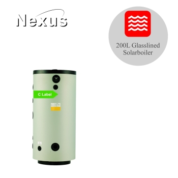 Glasslined Solarboiler BST200-2C