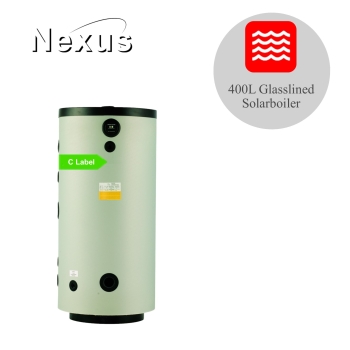 Glasslined Solarboiler BST400-2C