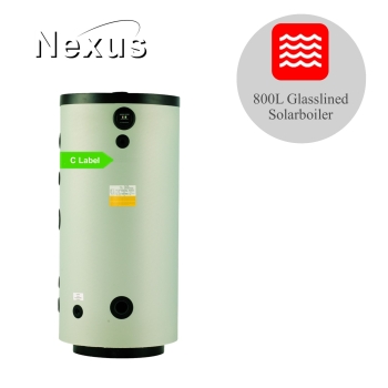 Glasslined Solarboiler BST800-2C