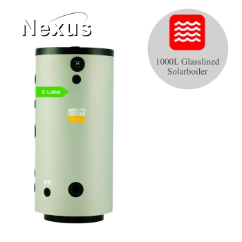 Glasslined Solarboiler BST1000-2C