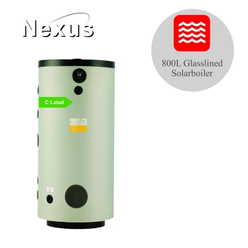 Glasslined Solarboiler BST800-FL/2C