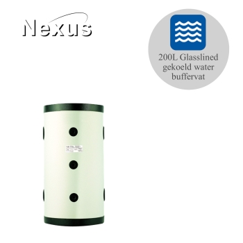 AR-200L Glasslined koelwater buffervat