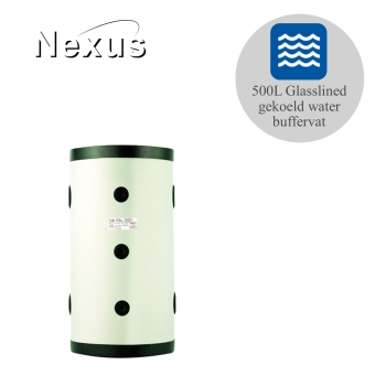 AR-500L Glasslined koelwater buffervat