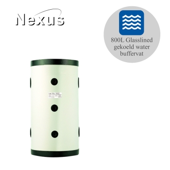 AR-800L Glasslined koelwater buffervat