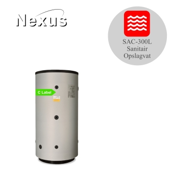 SAC -300 Glasslined warmwater opslagvat