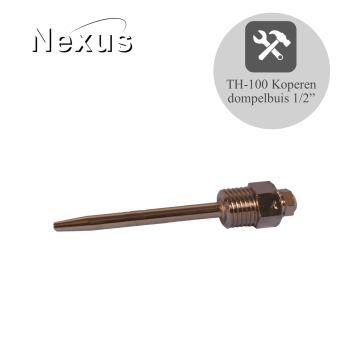 Sensorbuis TH-100 1/2” Koper 28000050