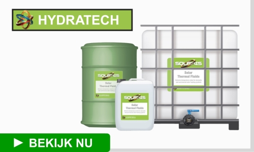 Solar collector overdrachtvloeistof